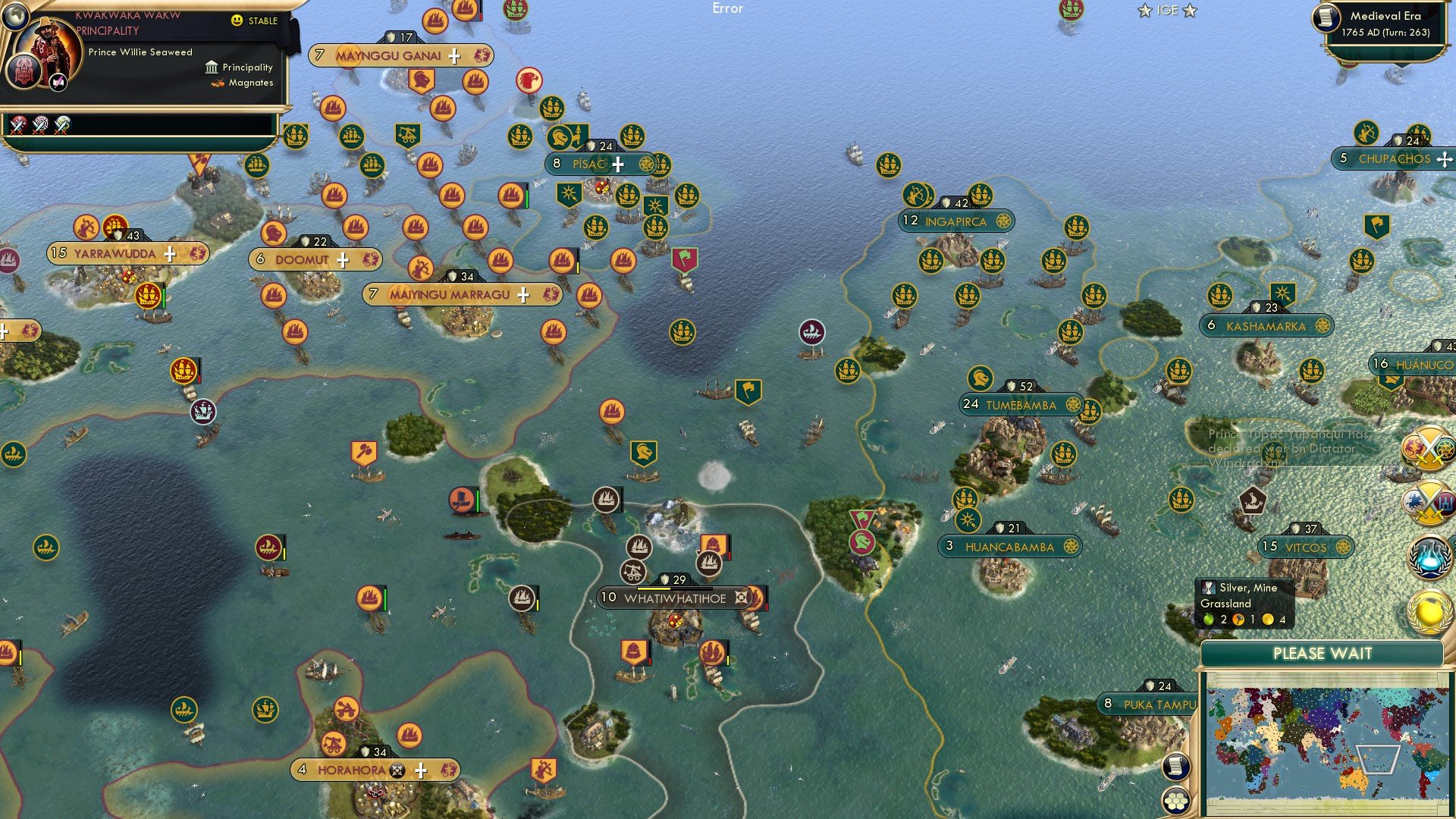 CBR In-Game Screenshot of Pacific Power Play