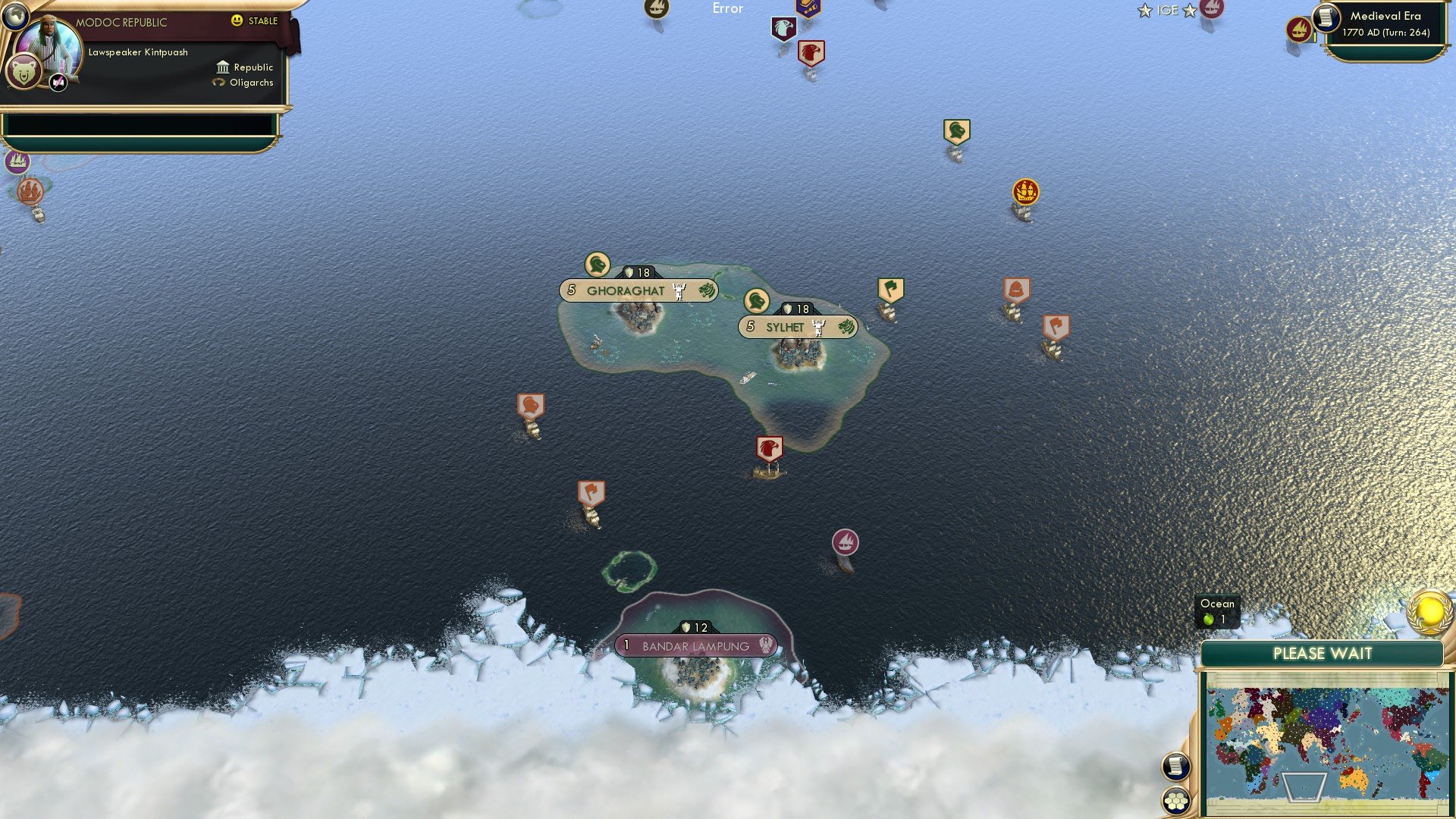 CBR In-Game Screenshot of Scraping The Barrel