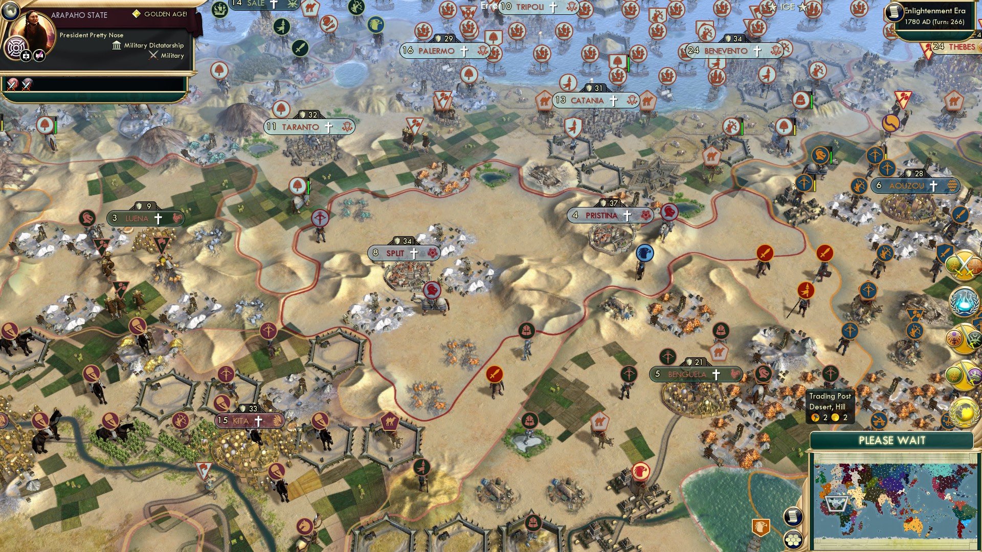 CBR In-Game Screenshot of Sandy Split