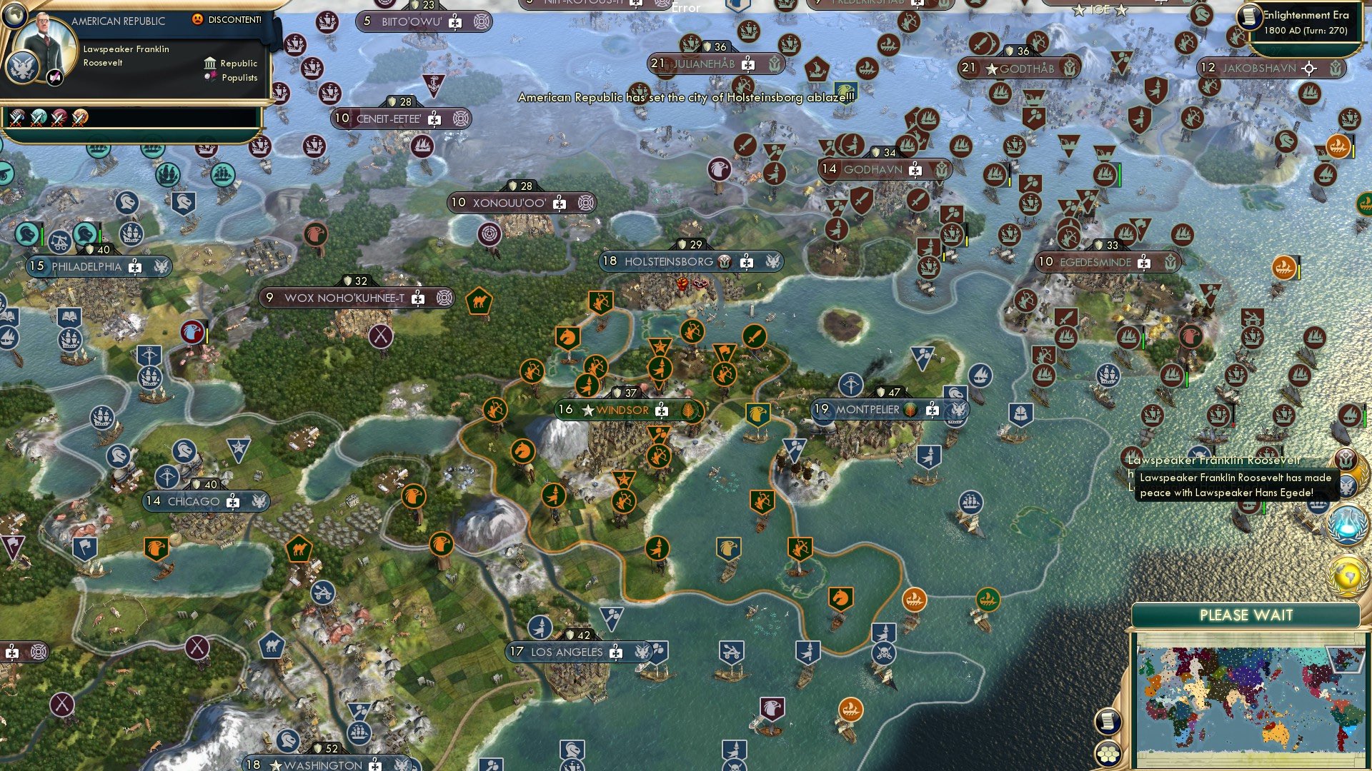 CBR In-Game Screenshot of Green Peace