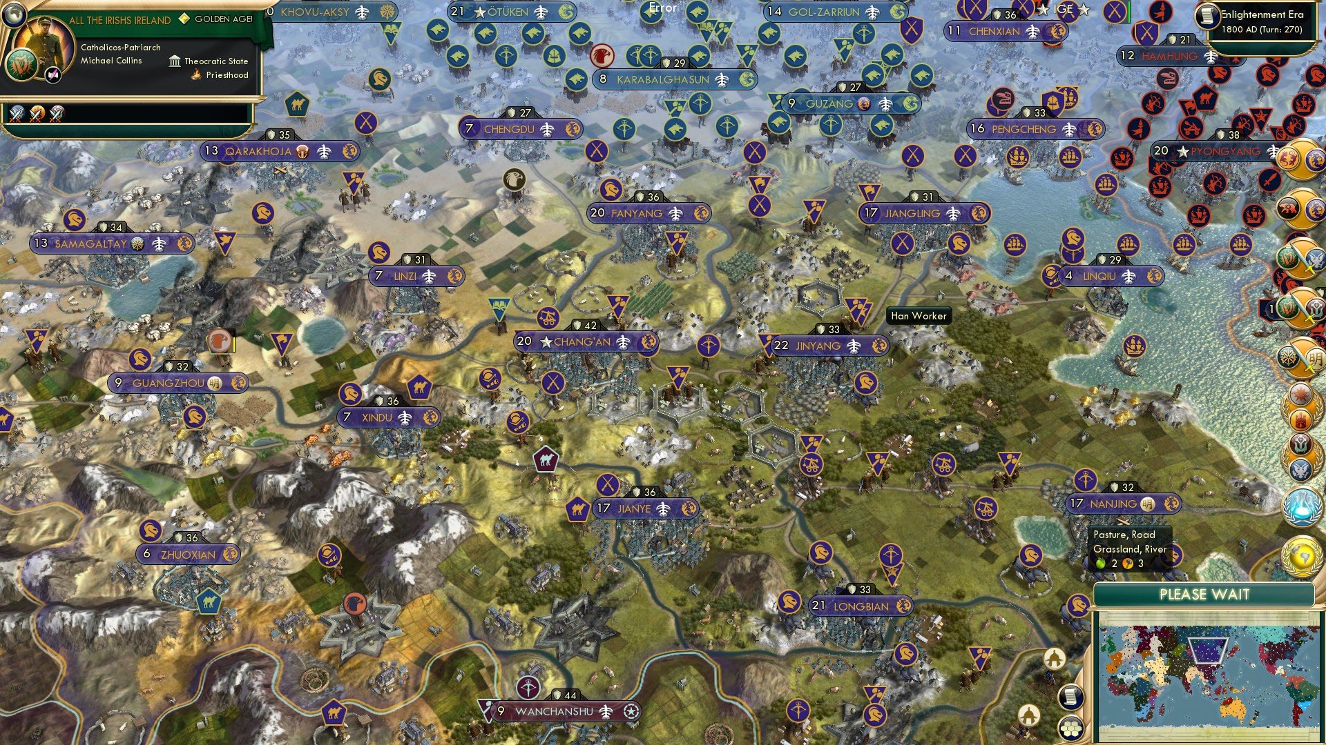 CBR In-Game Screenshot of The Han Dynasty Diet