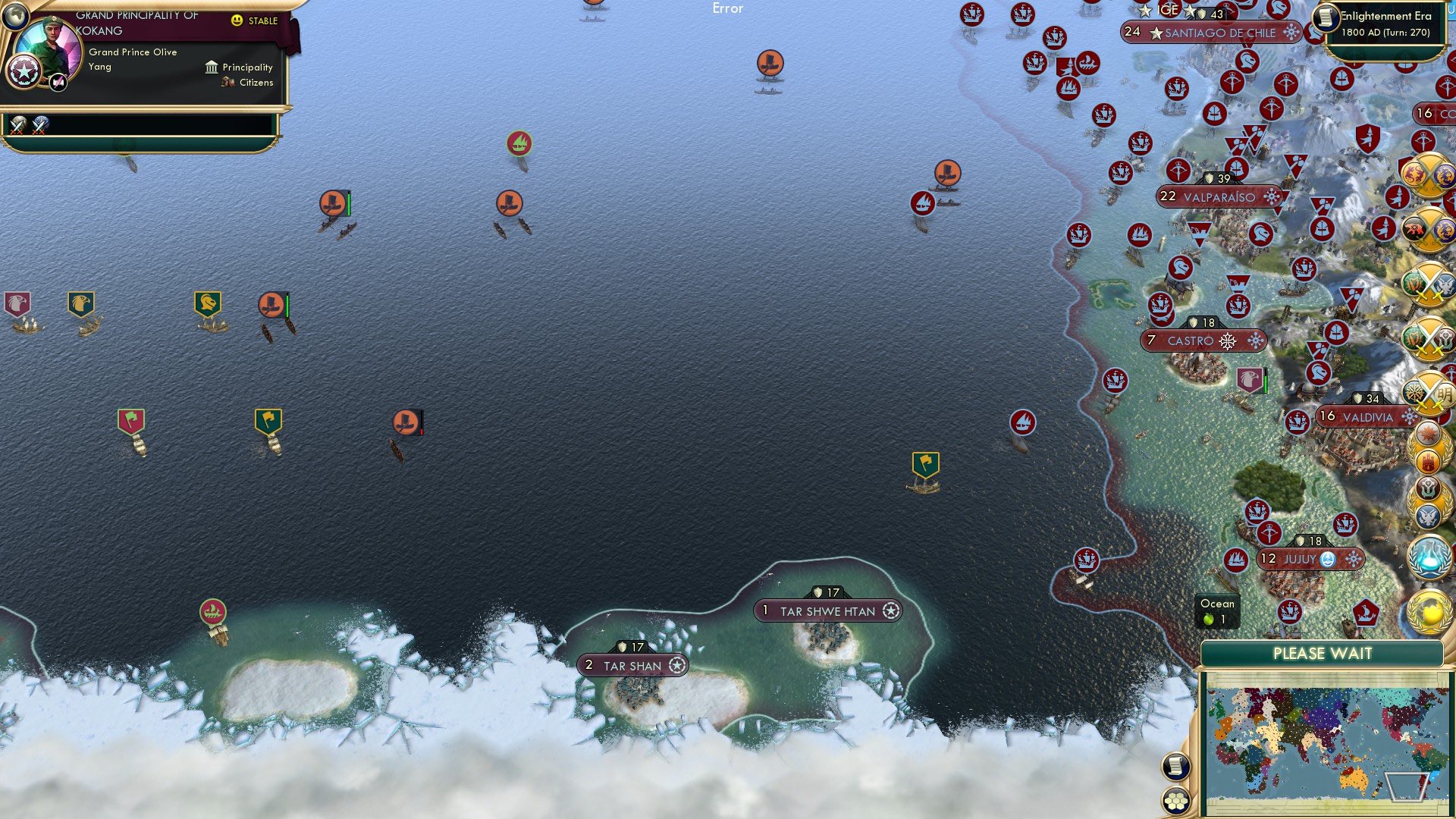 CBR In-Game Screenshot of Desperate Settles