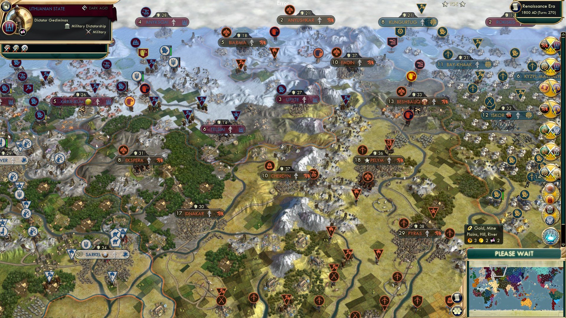 CBR In-Game Screenshot of Another Step East