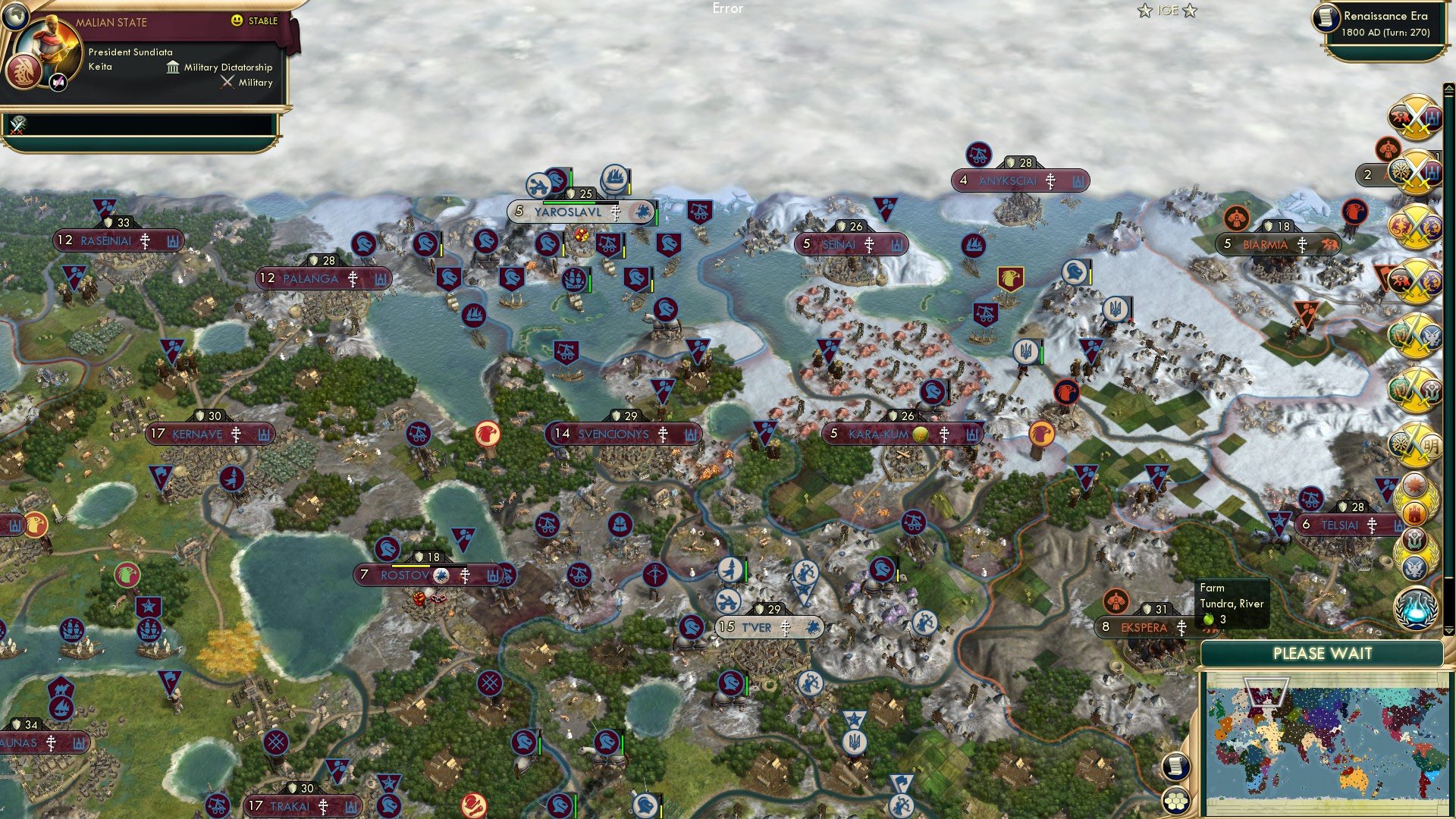 CBR In-Game Screenshot of Wet Horses