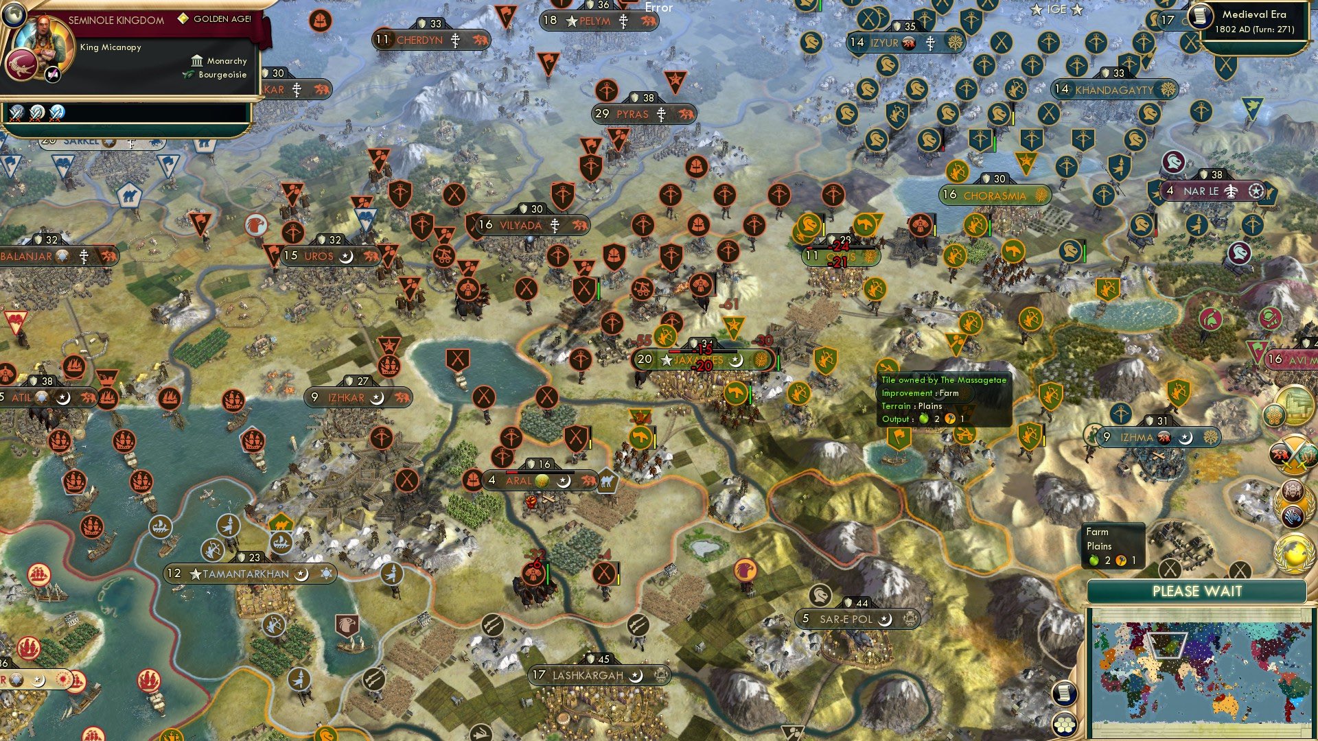 CBR In-Game Screenshot of The Melting Iron of Progress