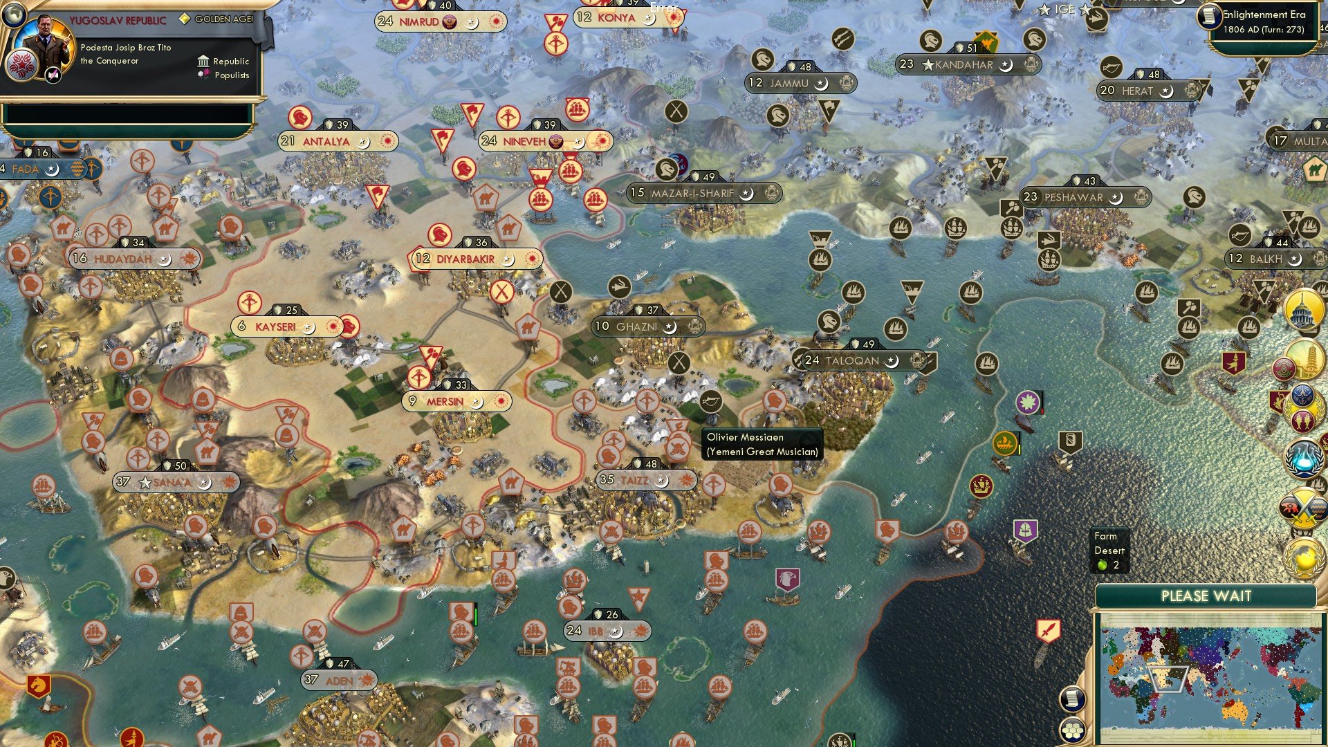 CBR In-Game Screenshot of A bow, gentlemen?