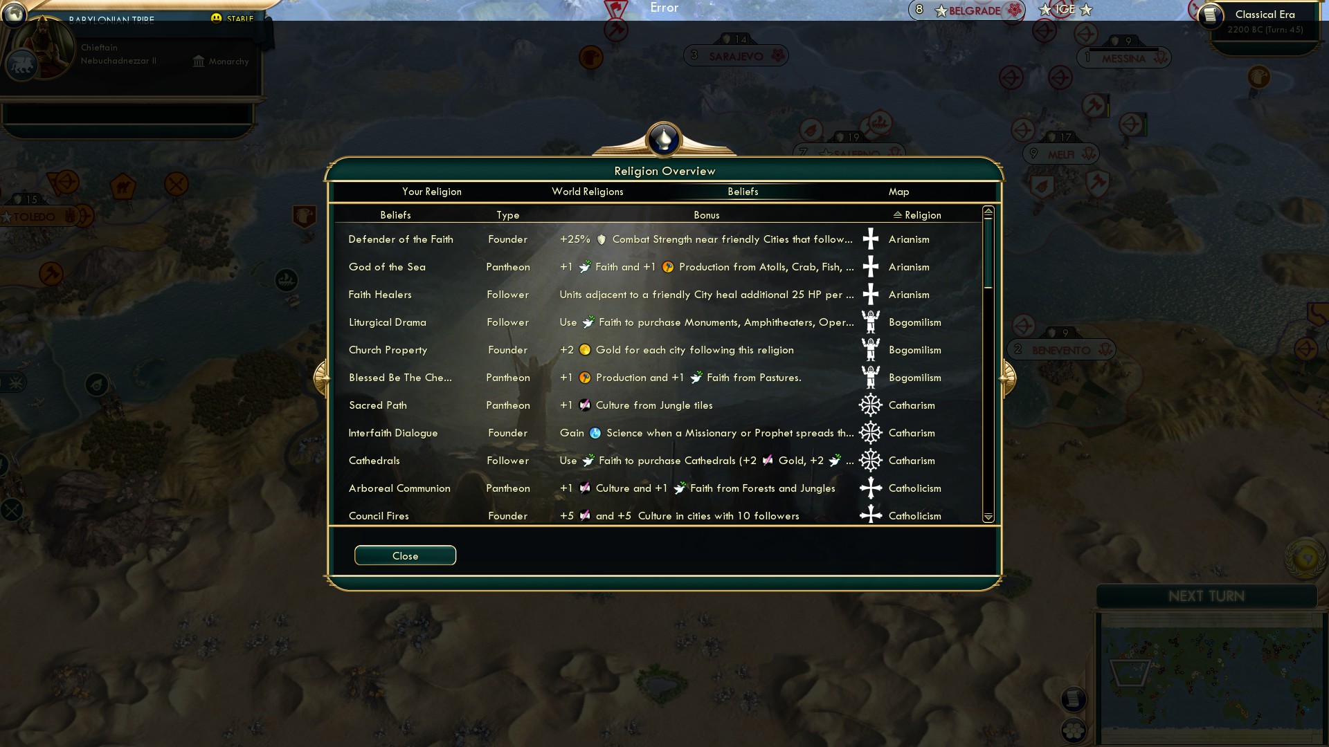 CBR In-Game Screenshot