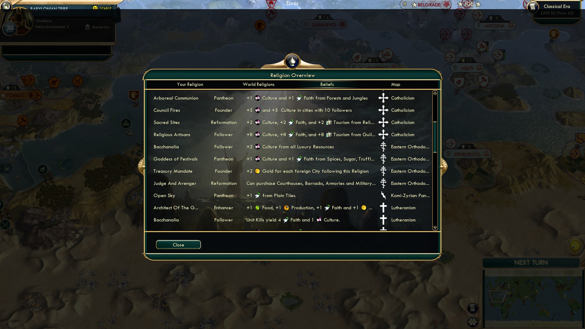 CBR In-Game Screenshot