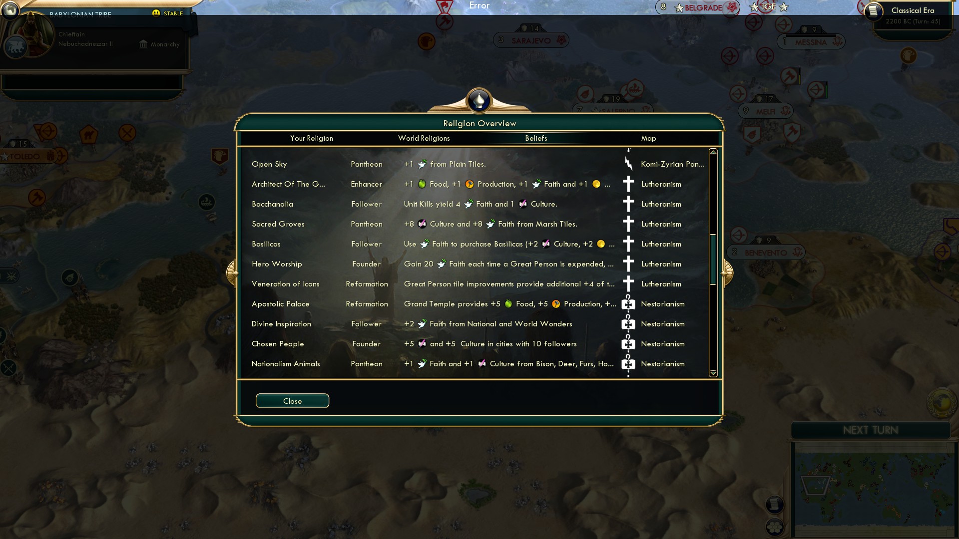 CBR In-Game Screenshot