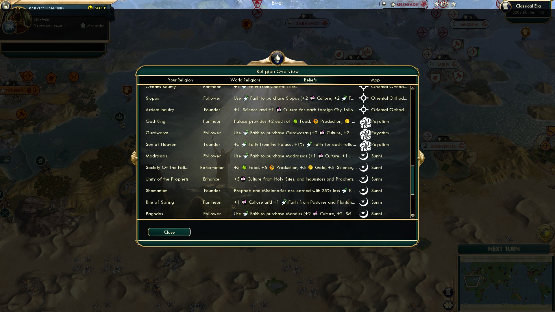 CBR In-Game Screenshot