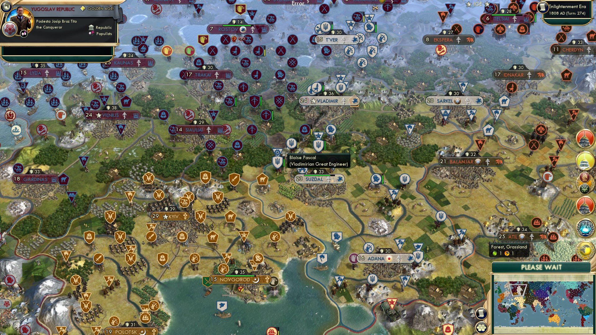 CBR In-Game Screenshot of A Calculated Blunder