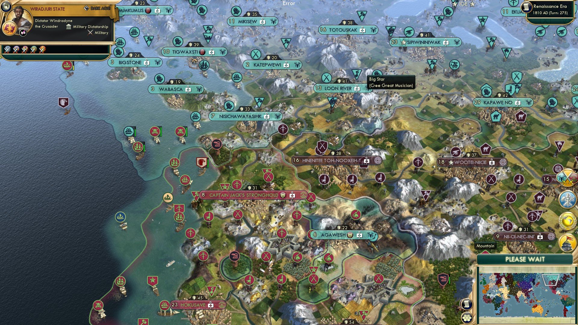 CBR In-Game Screenshot of Bi Star Incoming