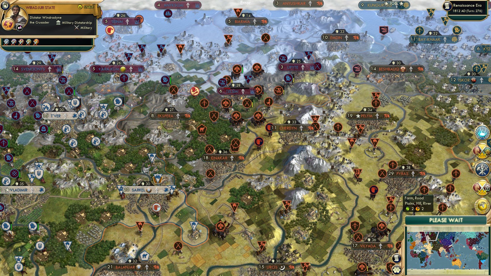 CBR In-Game Screenshot of Composite Compilation