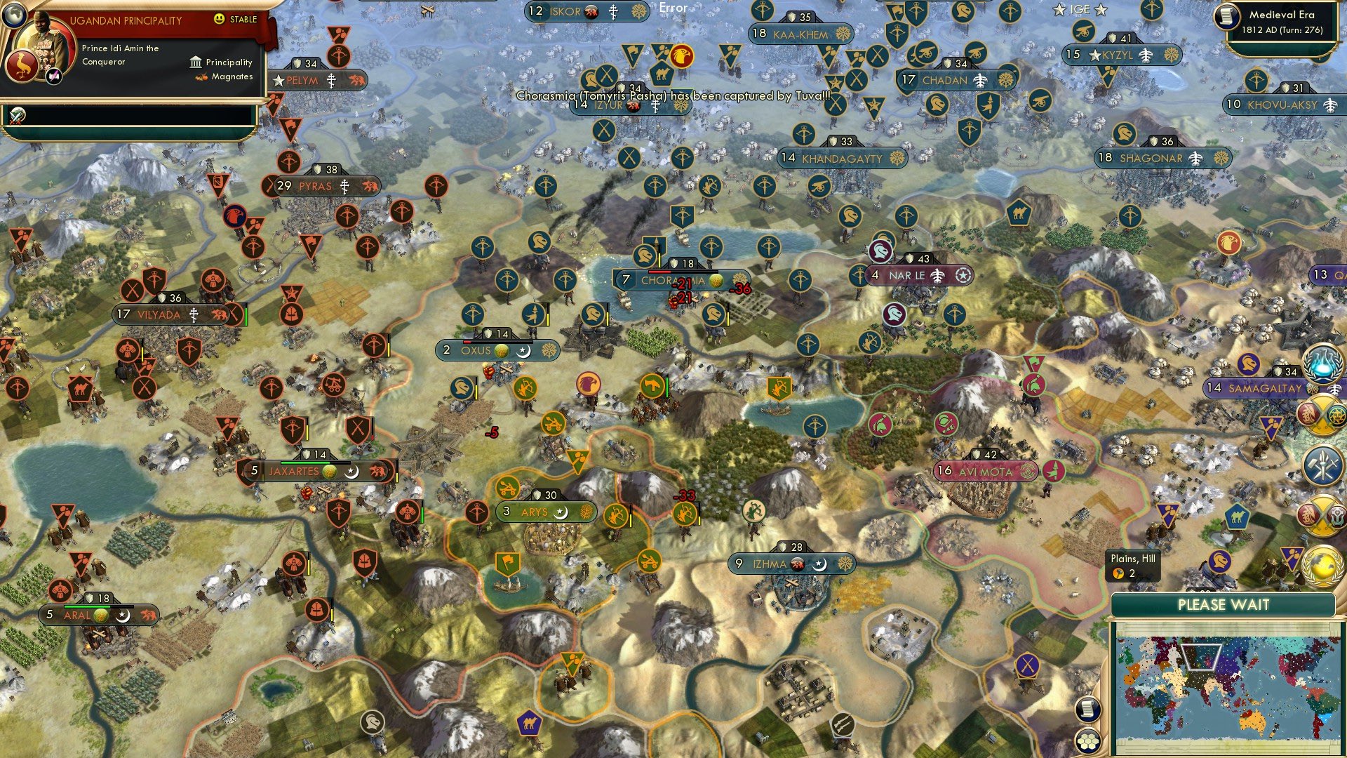CBR In-Game Screenshot of Plains, Hill