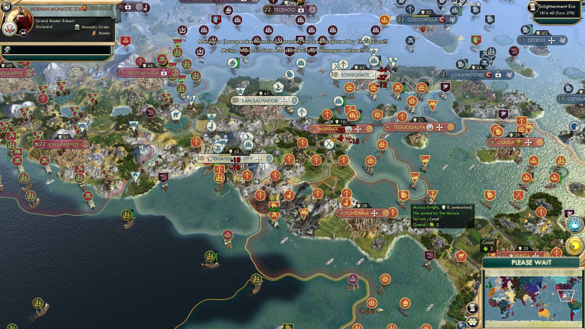 CBR In-Game Screenshot of Holy Guatemala (City)