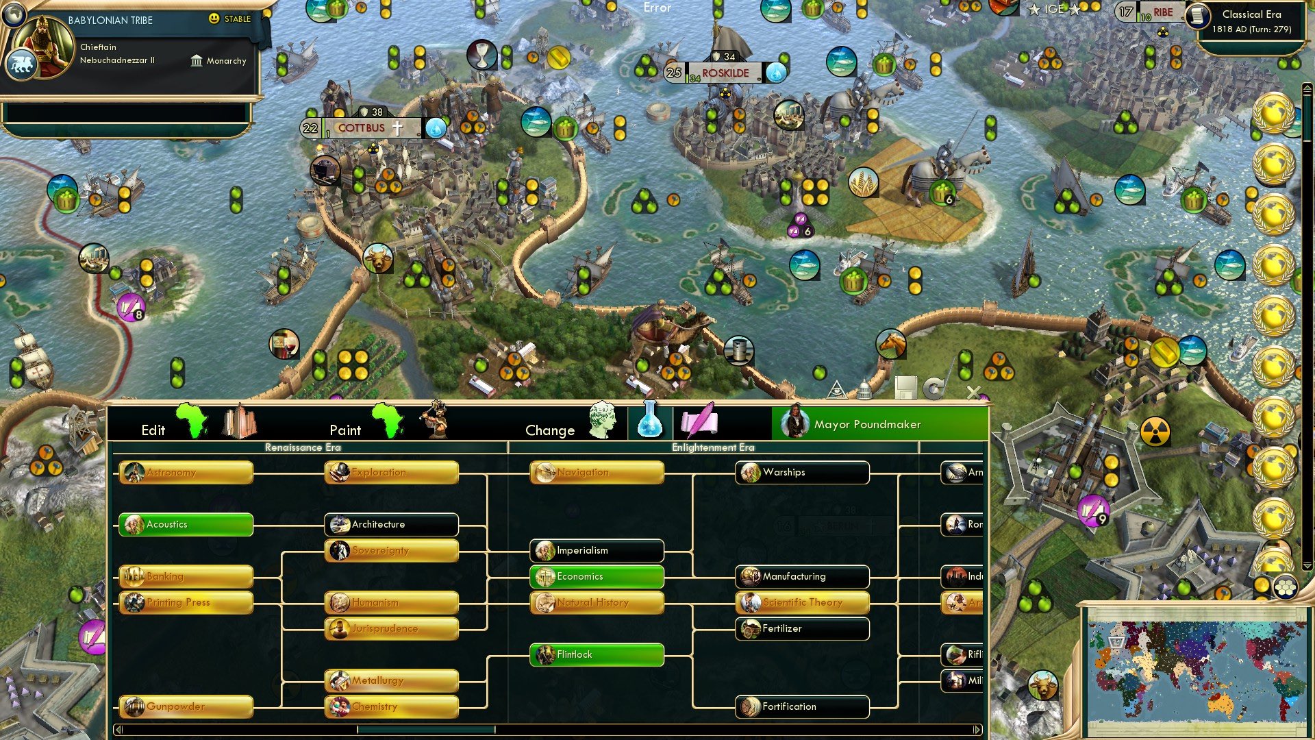 CBR In-Game Screenshot of When Poundmaker’s Industrial Theme Starts Playing