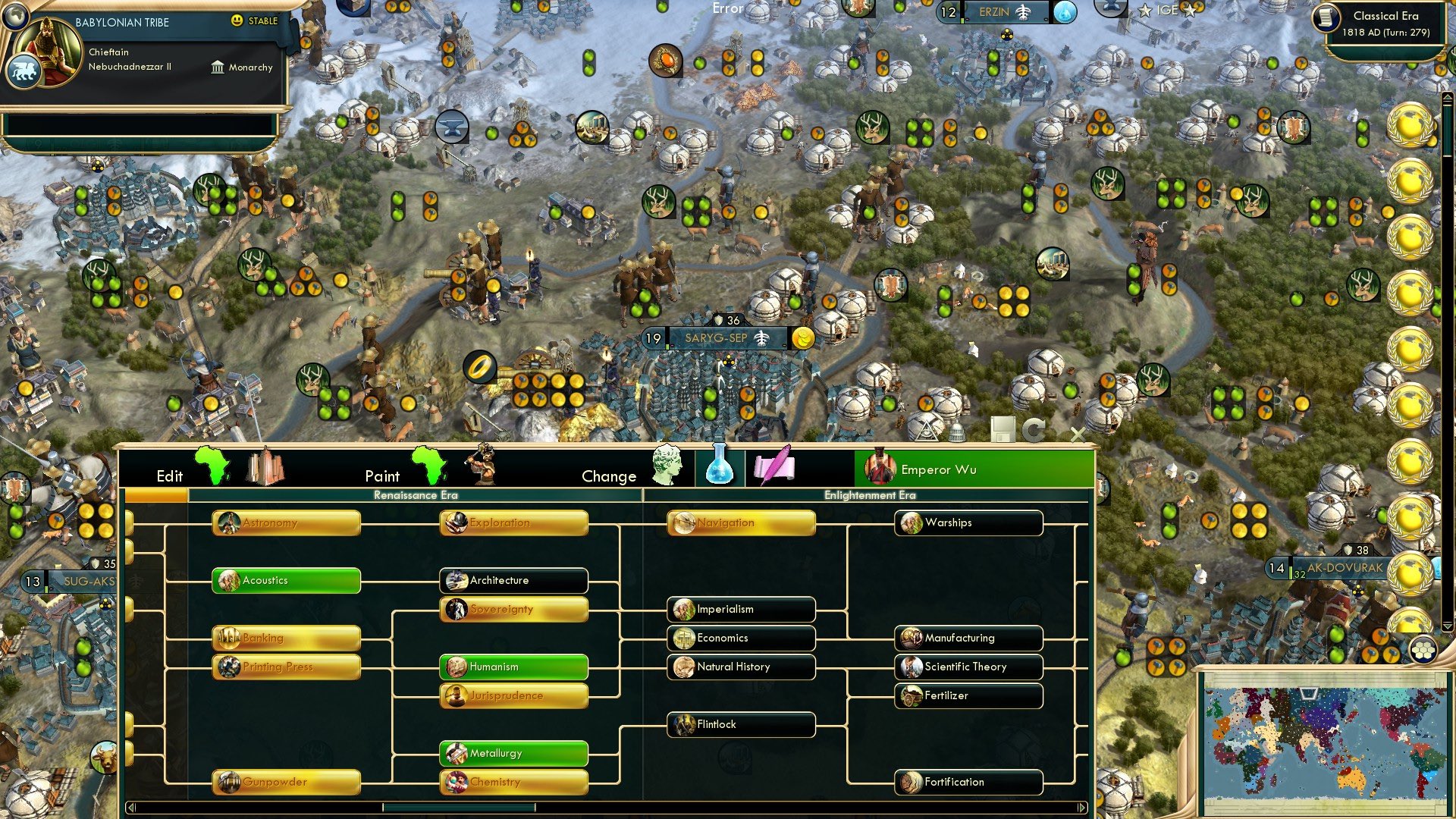 CBR In-Game Screenshot of Hans Off My Sovereignty