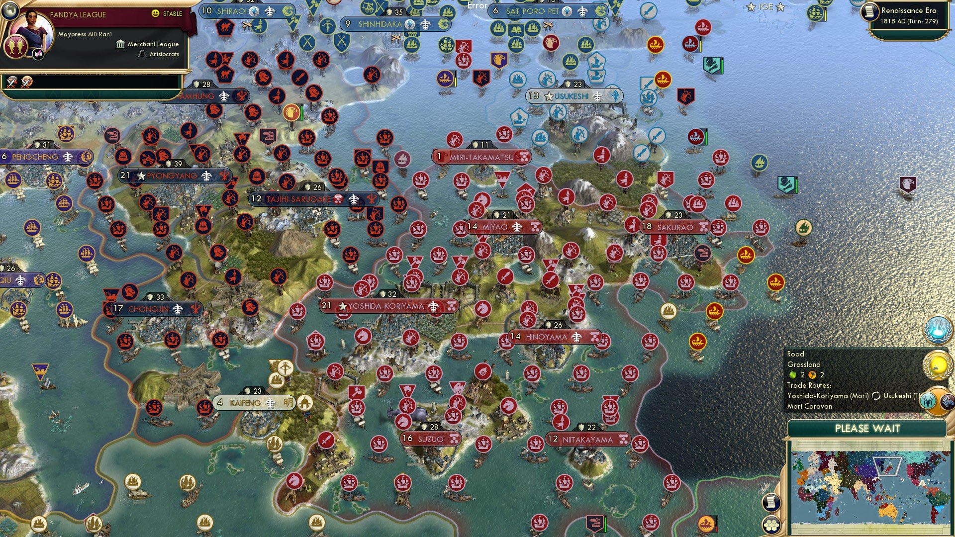 CBR In-Game Screenshot of Too Ming-y For Those Tiles