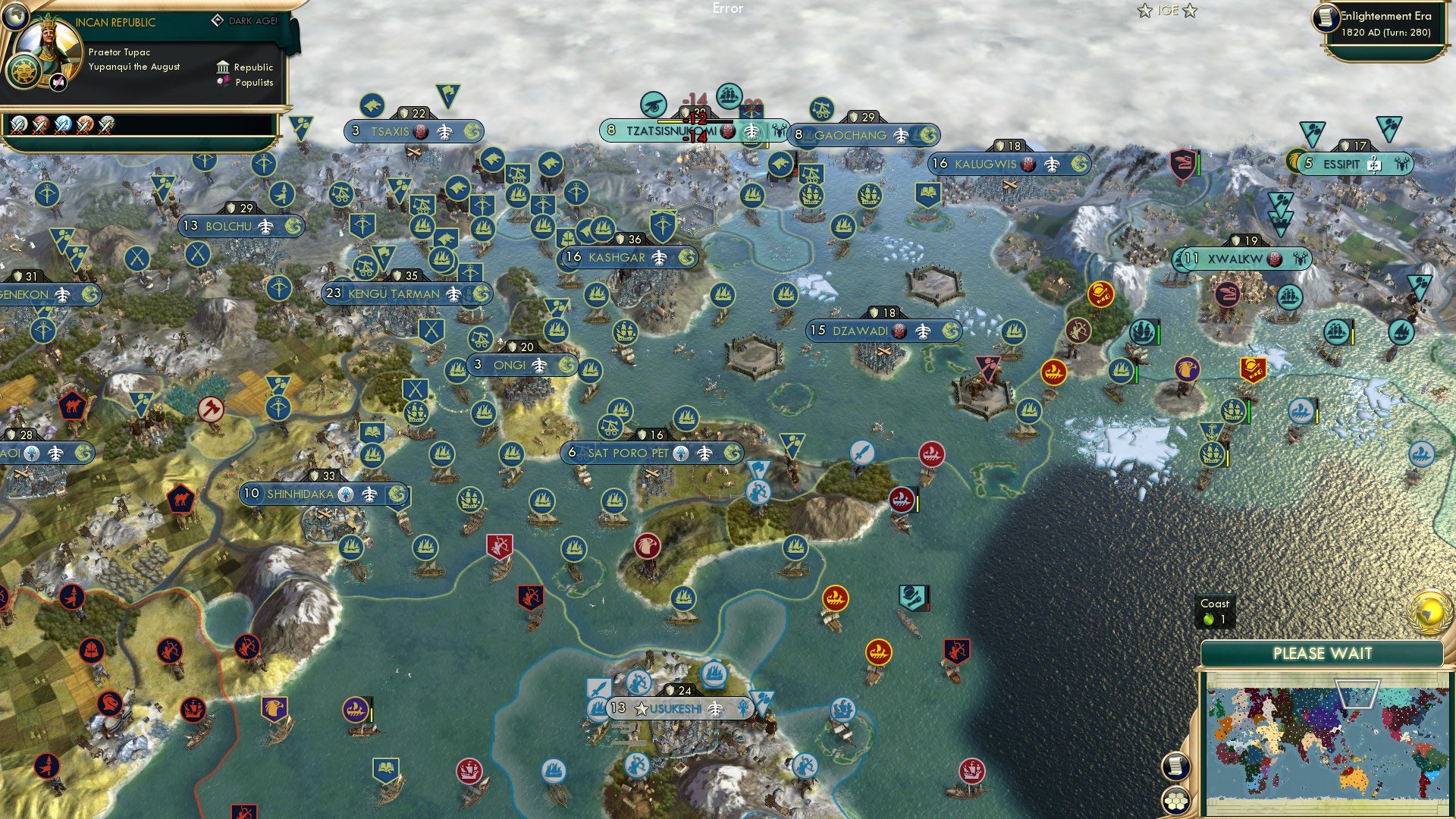 CBR In-Game Screenshot of Tzats Gonna Fall