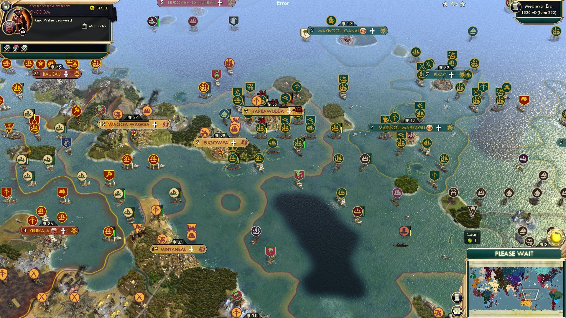 CBR In-Game Screenshot of Yarra Goner