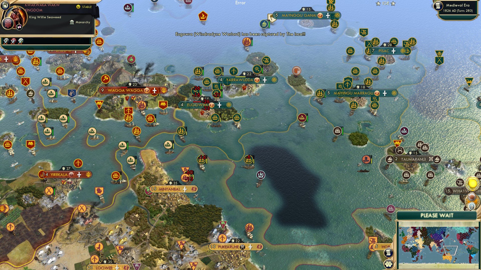 CBR In-Game Screenshot of One Step Closer To The Outback