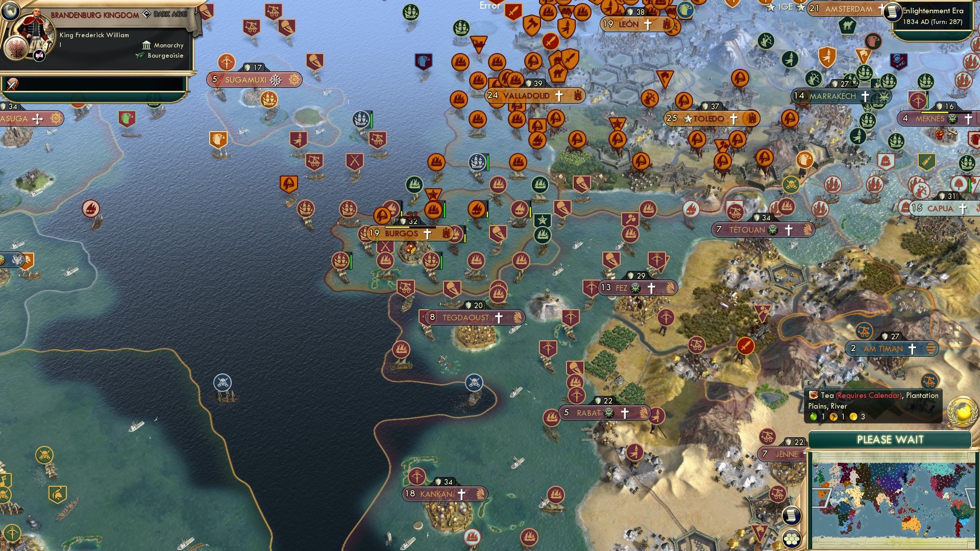 CBR In-Game Screenshot of Bur-going