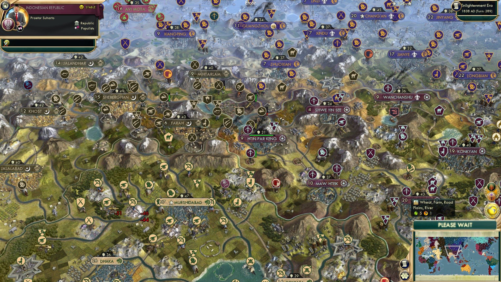 CBR In-Game Screenshot of A Rock and a Hard Place