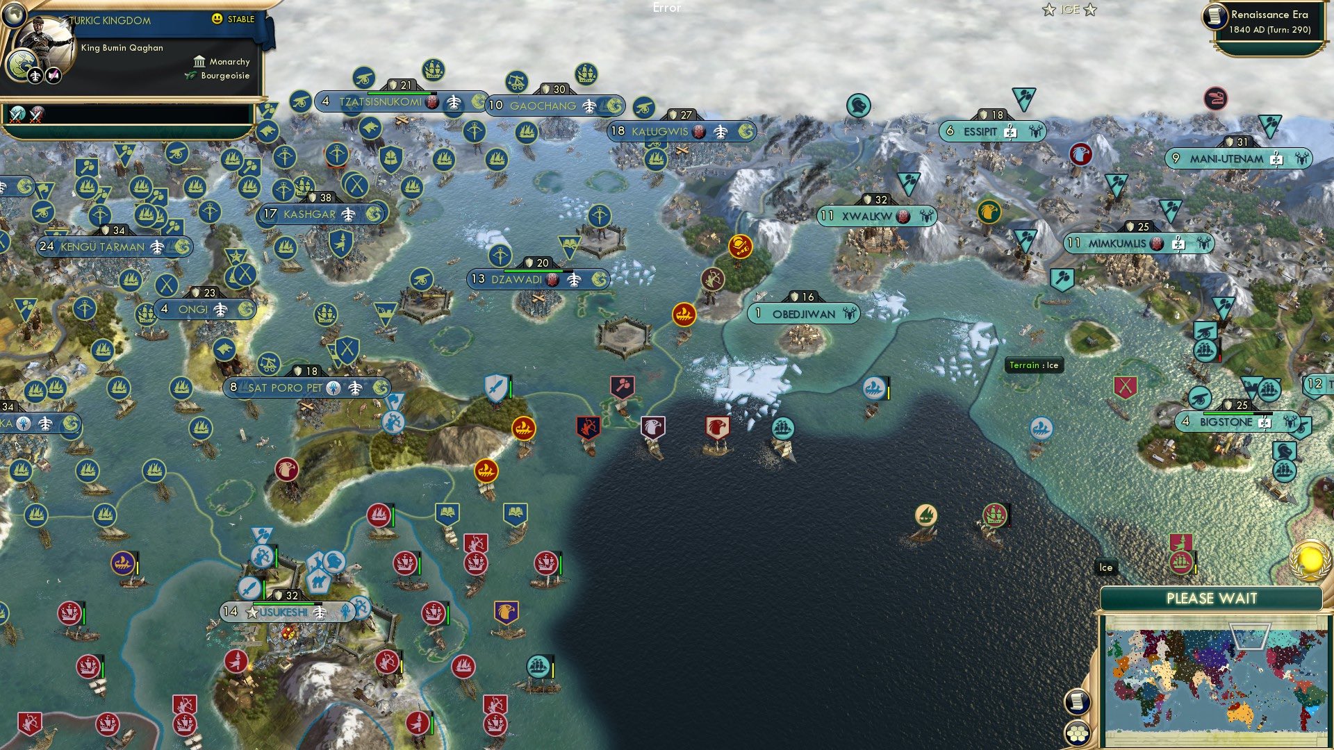 CBR In-Game Screenshot of The North Gokturk Sea