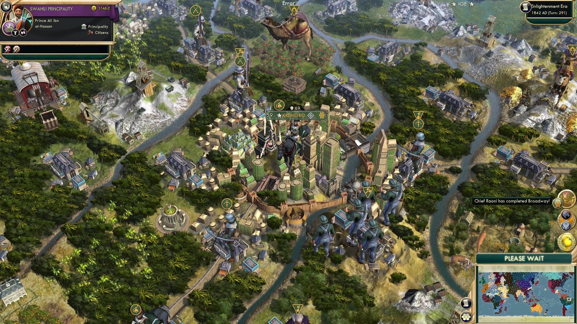 CBR In-Game Screenshot of 1st World Problems