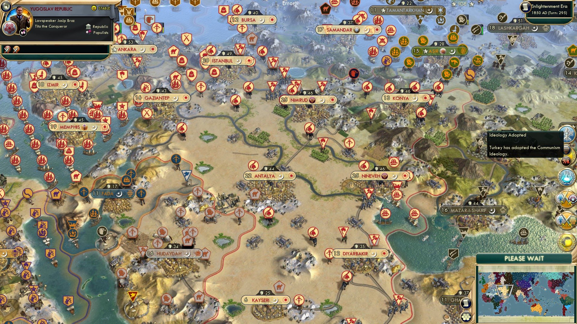 CBR In-Game Screenshot of The Hammer and Sickle