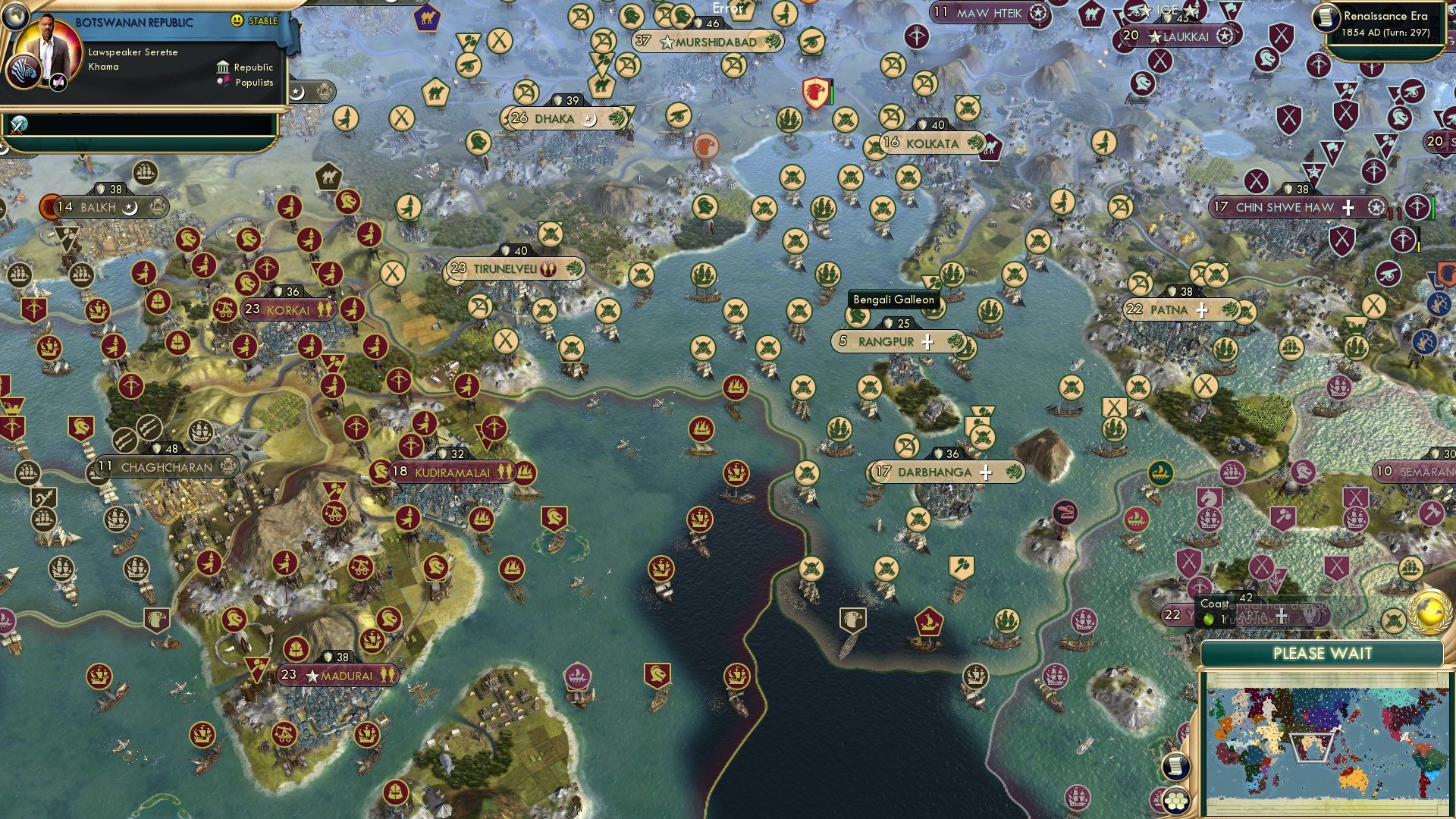 CBR In-Game Screenshot of Man in Cave