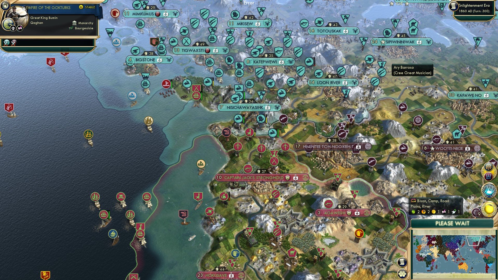 CBR In-Game Screenshot of The Watercolour Tour