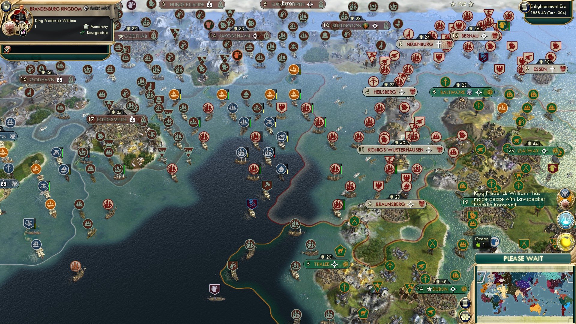 CBR In-Game Screenshot of North Atlantic Scuffle Ends