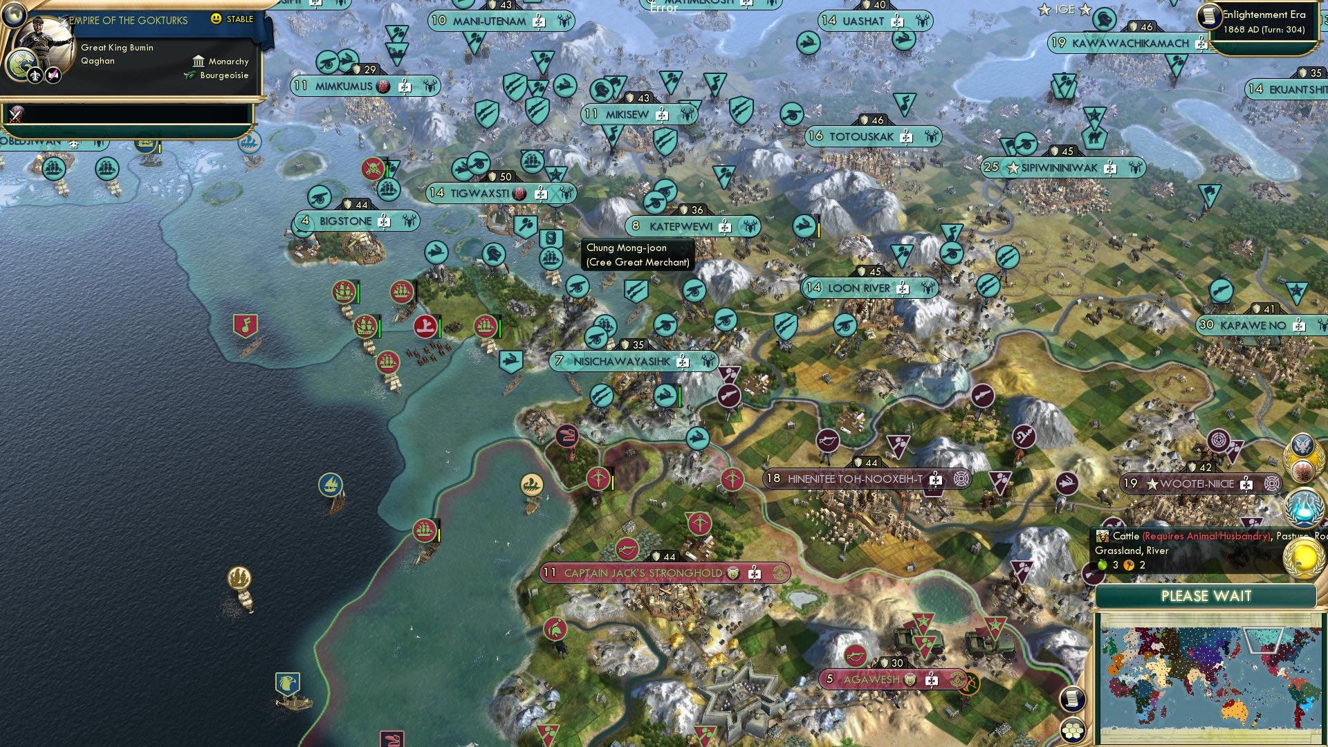 CBR In-Game Screenshot of Stuck