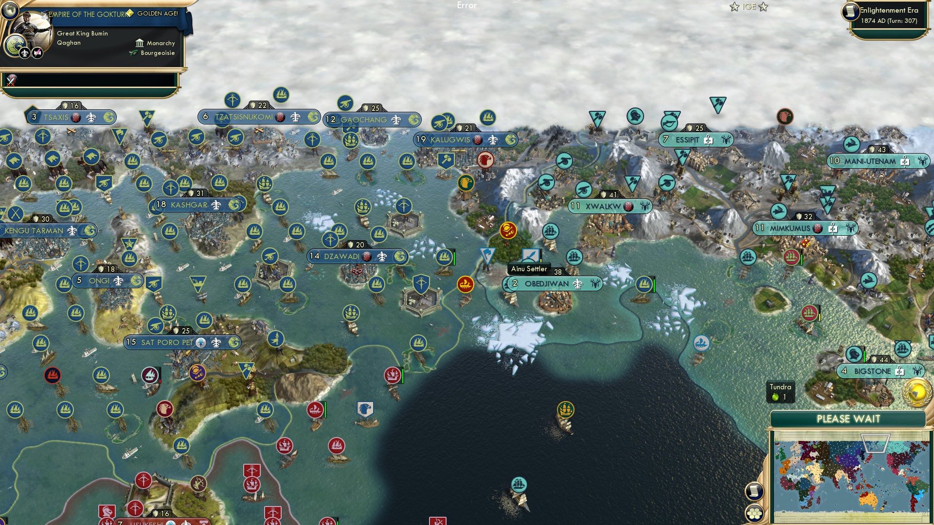 CBR In-Game Screenshot of Icy Waters