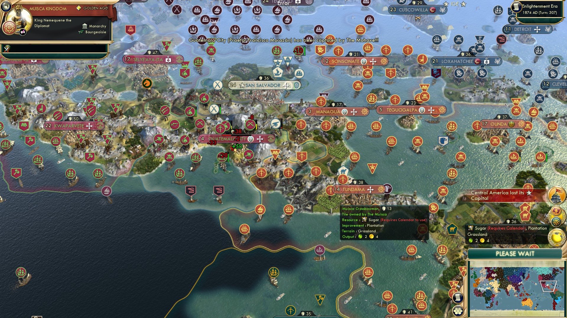 CBR In-Game Screenshot of Falling with a boom