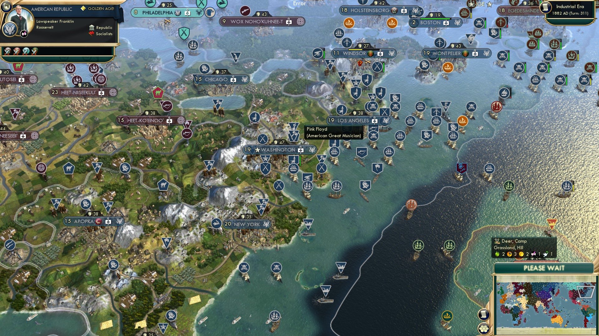 CBR In-Game Screenshot of Progressive Rock