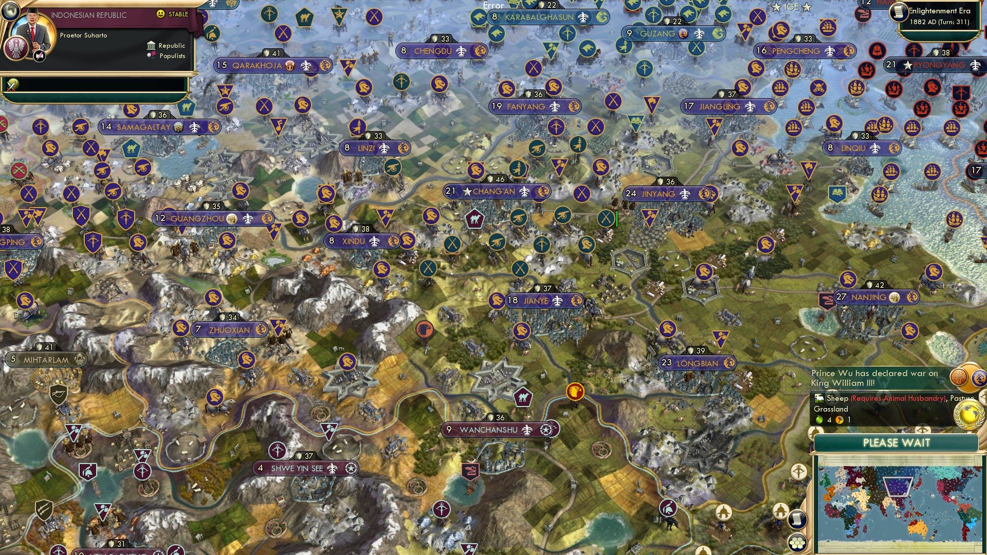 CBR In-Game Screenshot of The Middle Realm