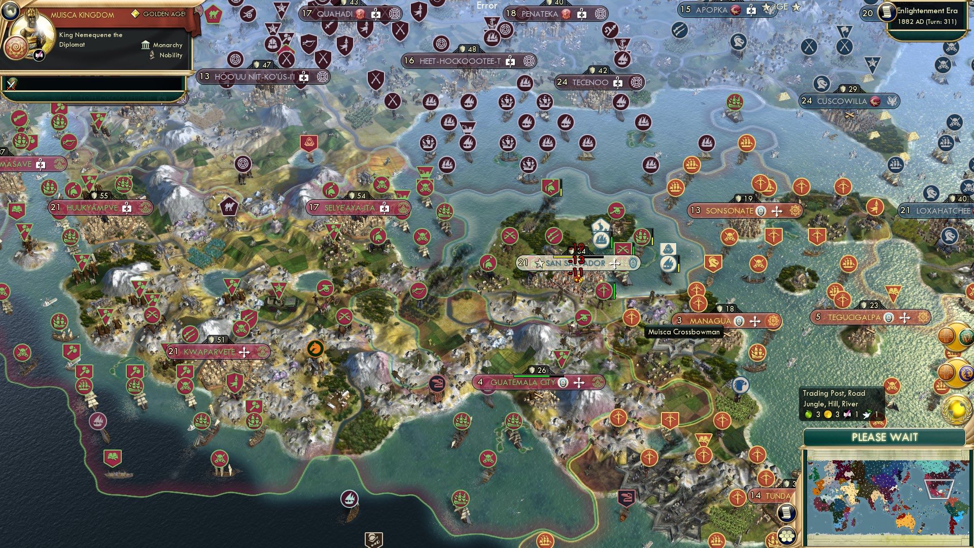 CBR In-Game Screenshot of The pressure rises