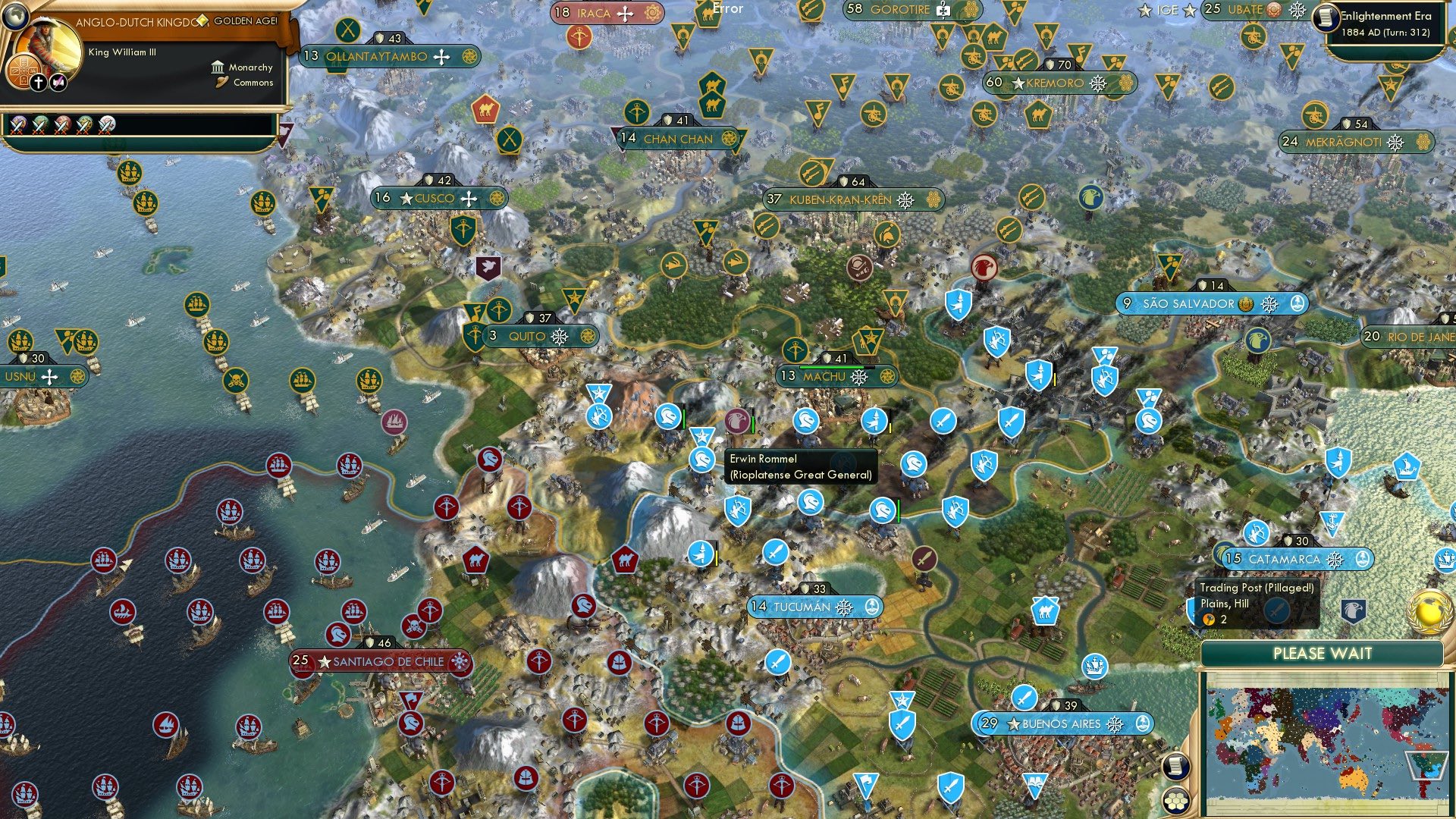 CBR In-Game Screenshot of The… mountain? fox