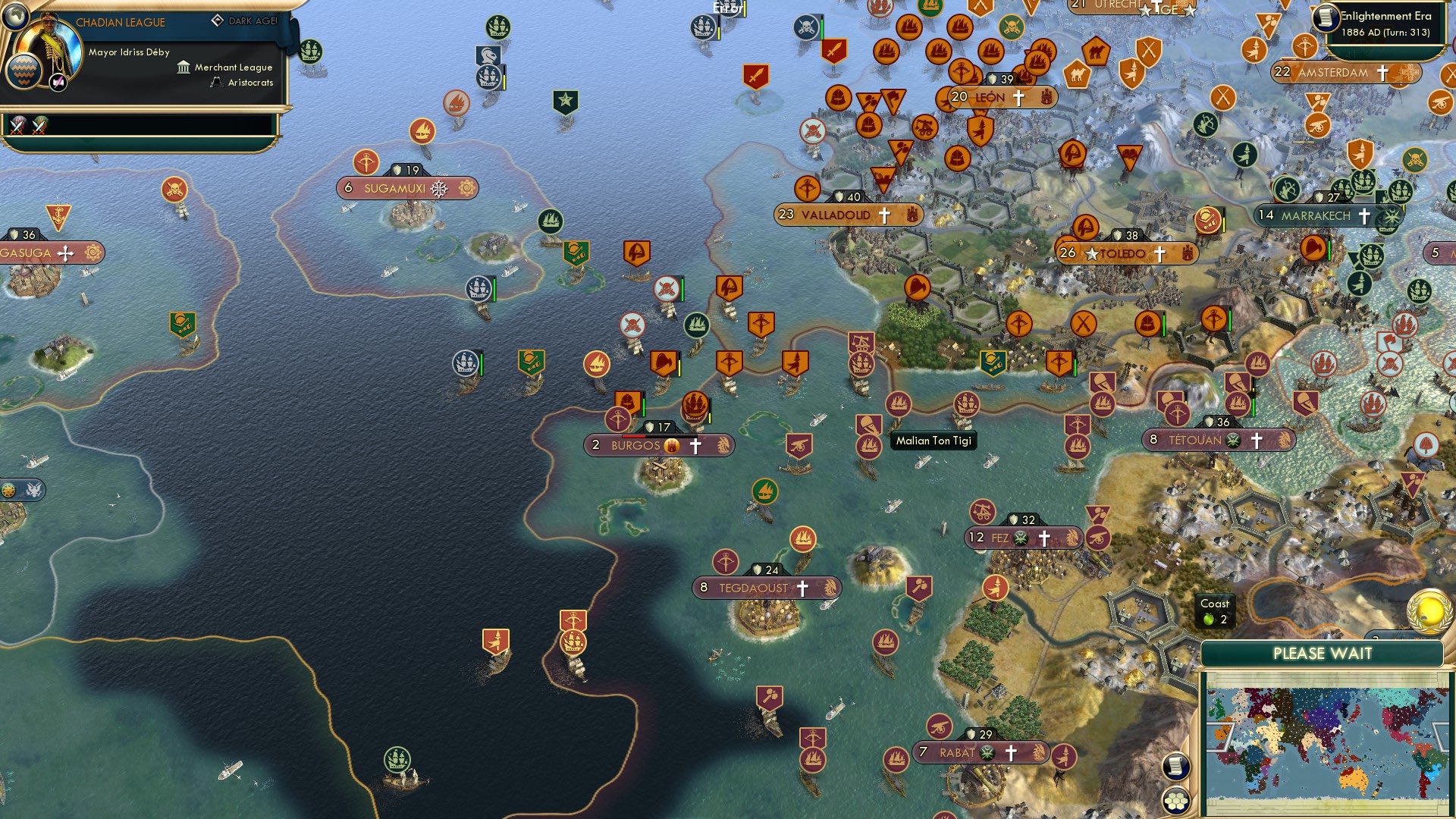 CBR In-Game Screenshot of Madeiran Trouble