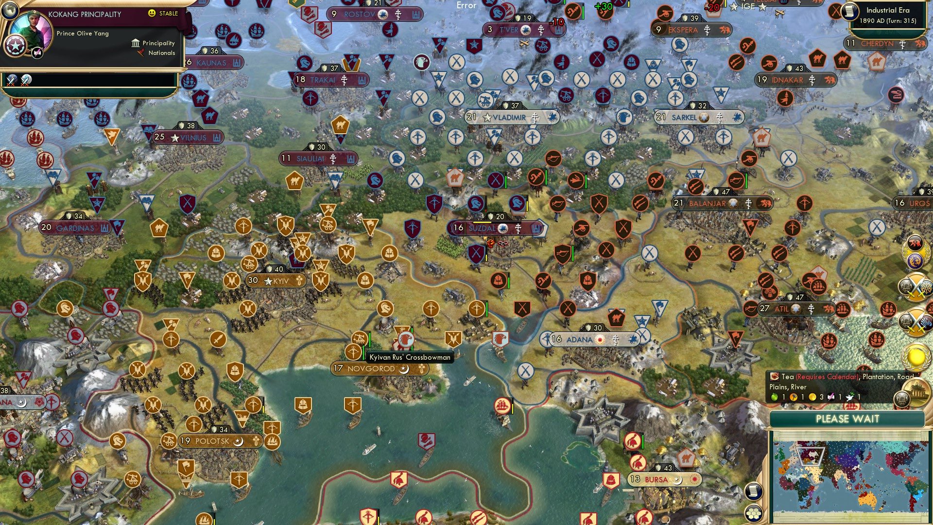 CBR In-Game Screenshot of Battle of Suzdal continued