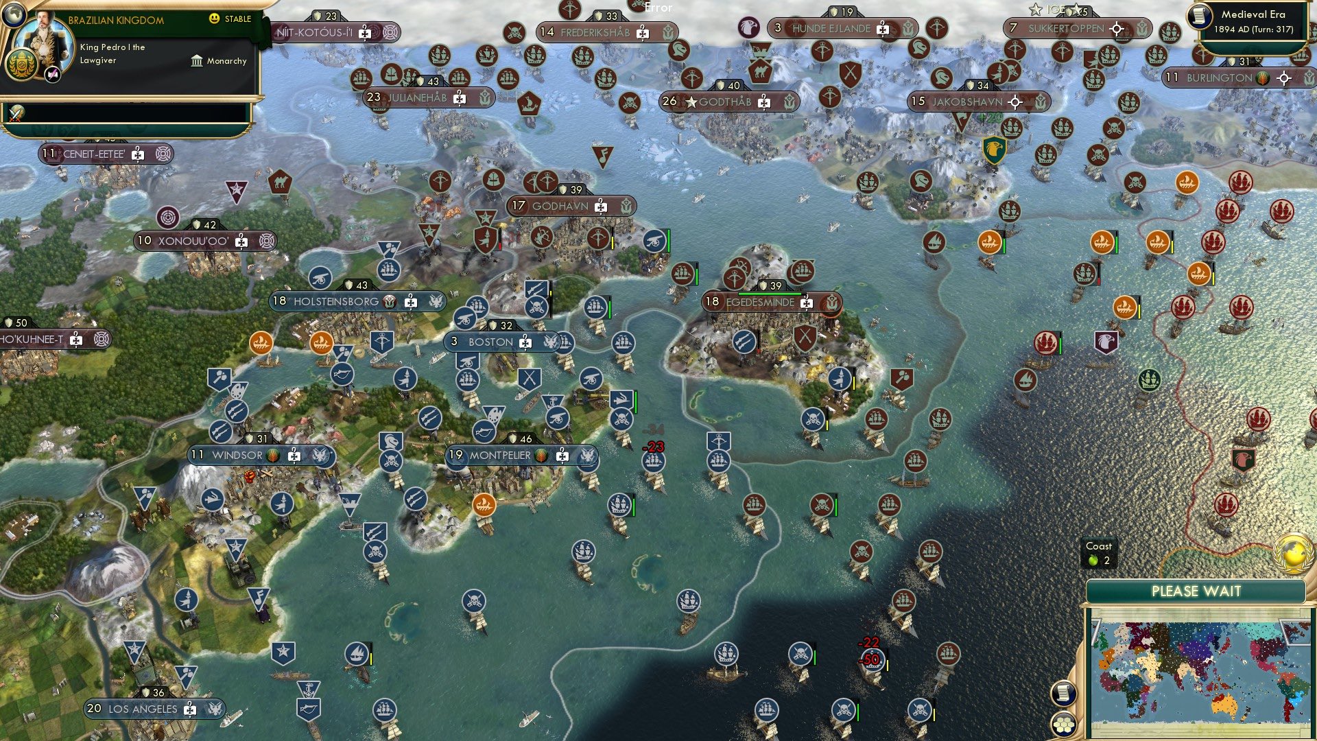 CBR In-Game Screenshot of Vinland campaign