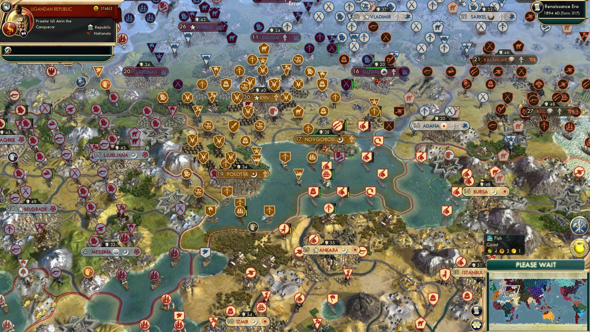 CBR In-Game Screenshot of Taking Crimea