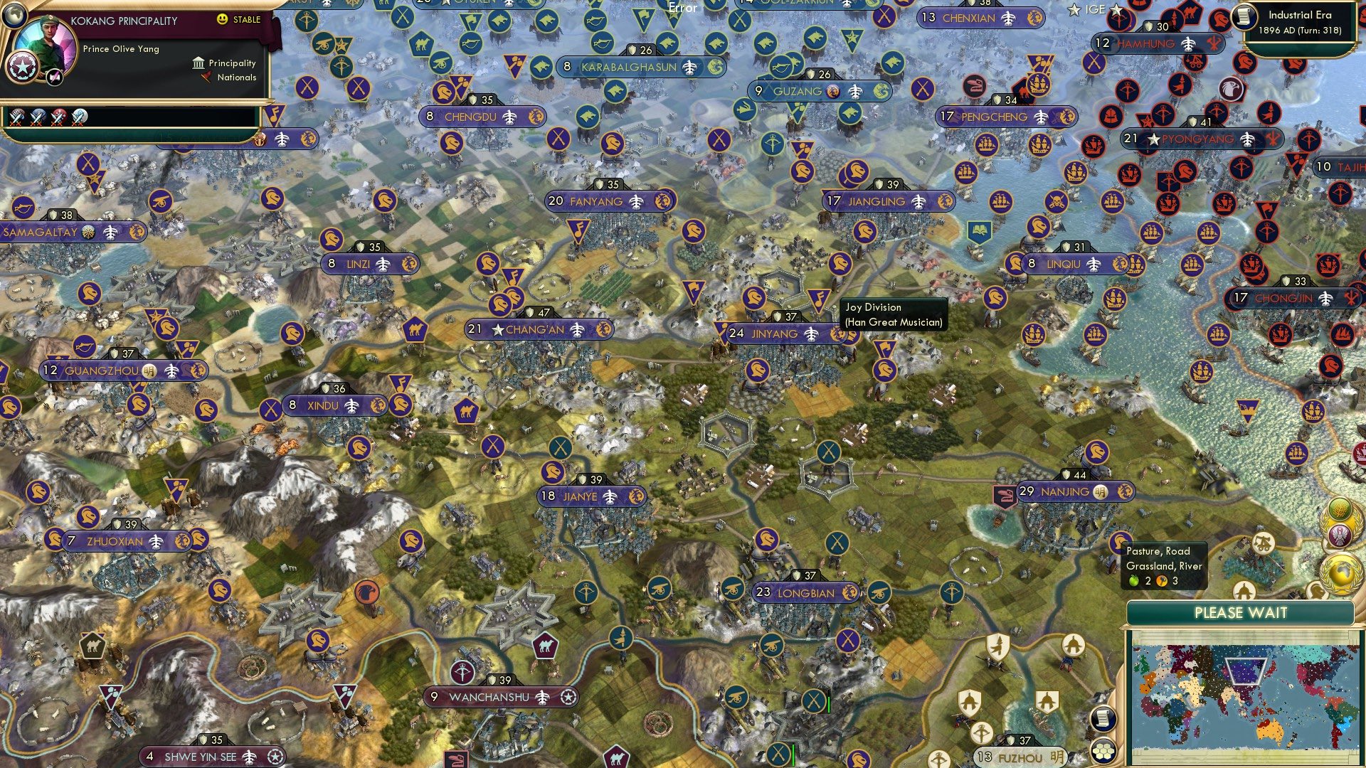 CBR In-Game Screenshot of How many China images do we need?