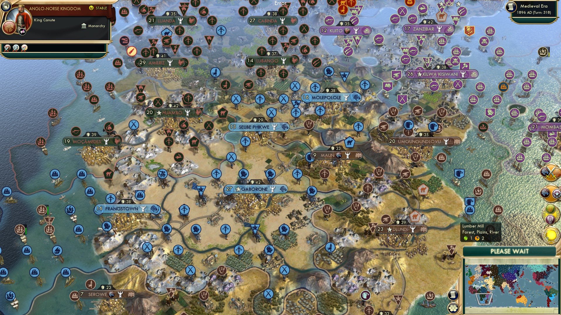 CBR In-Game Screenshot of Botswana