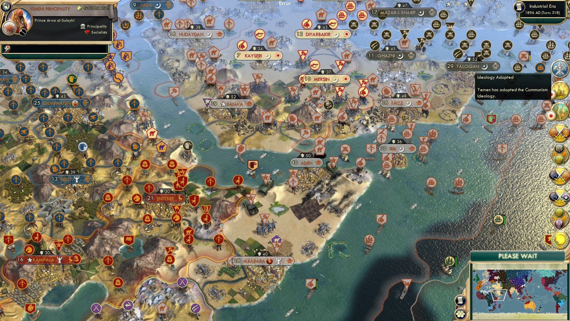 CBR In-Game Screenshot of Red Yemen