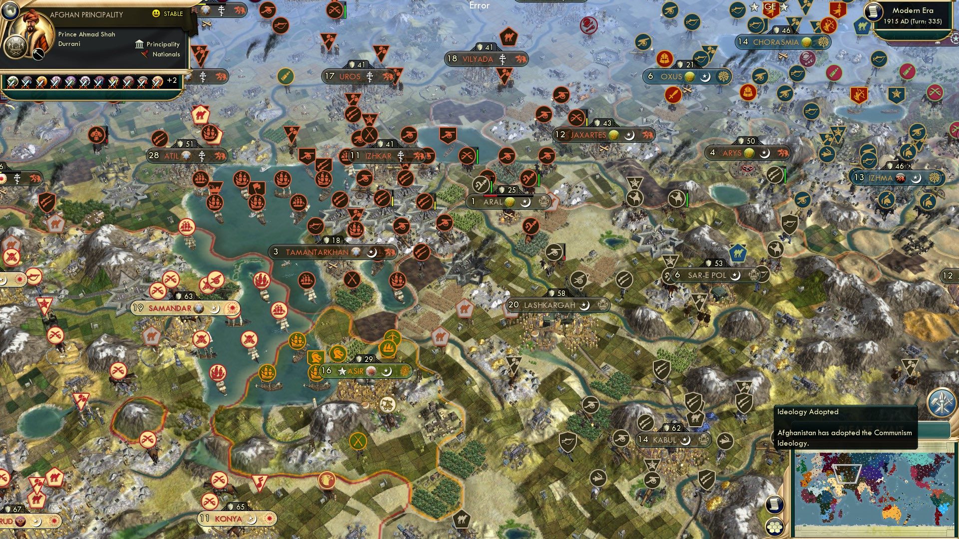 CBR In-Game Screenshot of Durr-i-Durran Duran