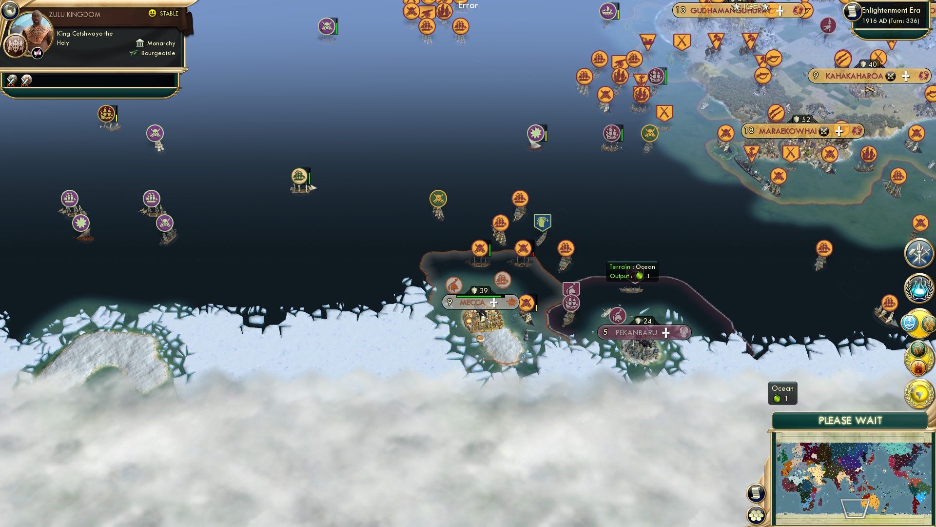 CBR In-Game Screenshot of The Southern Hajj