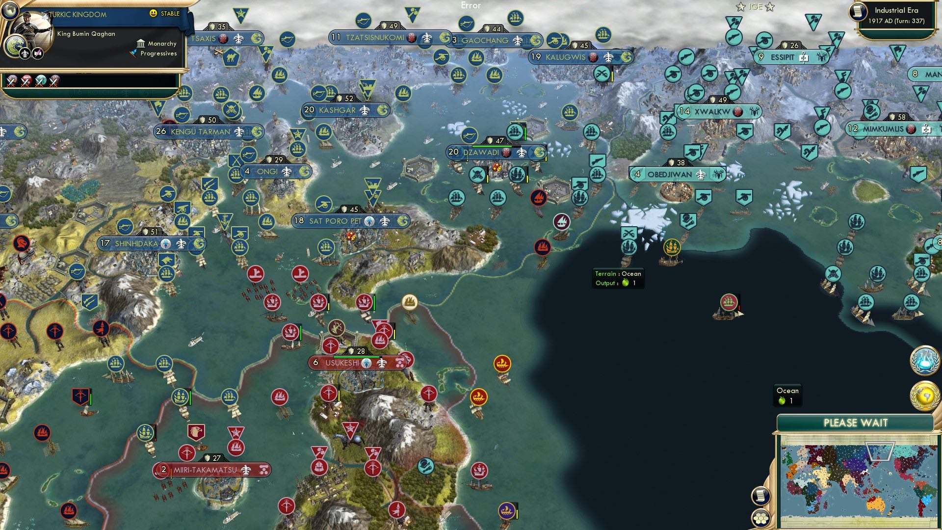 CBR In-Game Screenshot of Rootin’, Tootin’ Aleutian